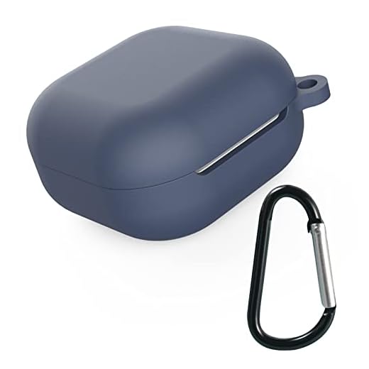 Capa para fones de ouvido Bluetooth + chaveiro para Samsung (Buds Live Buds Pro)