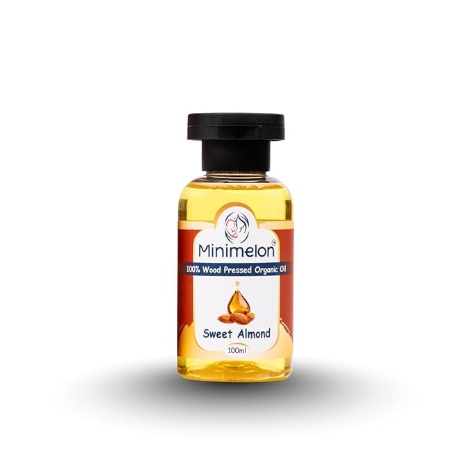 Cold Pressed Natural Oils 100ml | Coconut Oil, Black Sesame Oil & Sweet Almond Oil for Hair Skin & Baby Massage | Pure Wood Pressed Moisturizing Body Care Oil-image-20