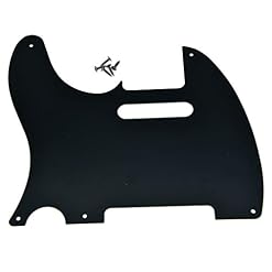 Kaish Pickguard vintage pour guitare télé 5 trous Compatible avec Fender Telecaster américain et mexicain Noir mat 1… - Les Beatles, Paul McCartney, John Lennon, RIngo Starr, George Harrison Kaish Pickguard vintage pour guitare télé 5 trous Compatible avec Fender Telecaster américain et mexicain Noir mat 1… – Image 2