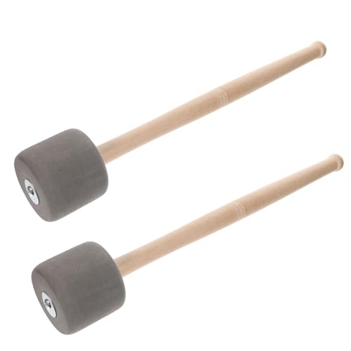 2 piezas de baquetas para batería con mango de madera para práctica y enseñanza miniatura 6