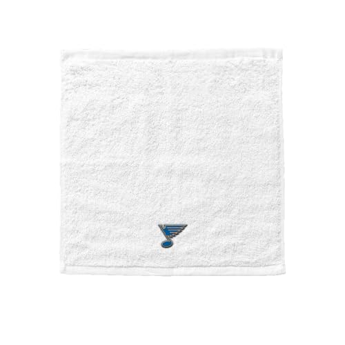 Northwest St. Louis Blues NHL Team Logo Wash Cloth 4 Pack 12 x 12 Inches
