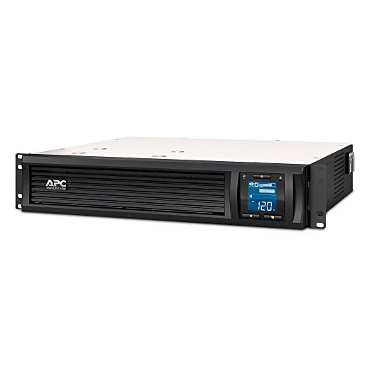 APC 1500VA Smart UPS with SmartConnect, SMC1500-2UC Rack Mount UPS Battery Backup, Sinewave, AVR, 120V, Line Interactive Uninterruptible Power Supply