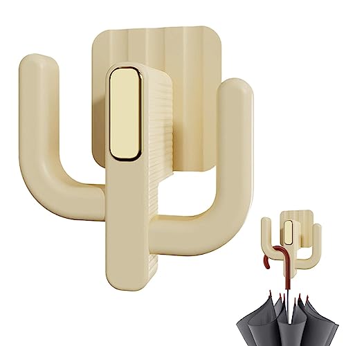 Youding Zapatero de pared - Soporte de pared para zapatillas | Soporte de pared autoadhesivo para zapatos sin taladrar, soporte portátil para zapatillas, toallas, cocina, baño