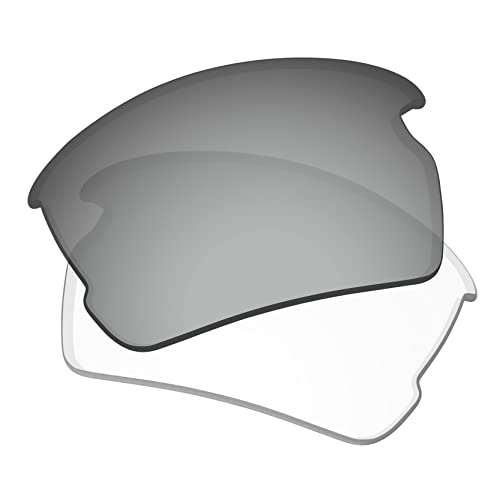 Image of Flak 2.0 Lenses & Rubber Kits Replacement for Oakley Sunglass OO9295 Polarized