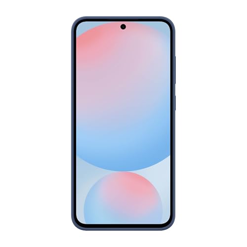 Image of Samsung Galaxy S24 FE Silicone Phone Case, Protective Cover with Color Variety, Smooth Grip, Soft and Sleek Design, Seamless Fit, US Version, Blue