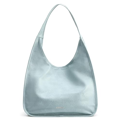 Image of NEWBELLA Hobo Purse, PU Leather Shoulder Bag, Tote Handbag for Work and Travel