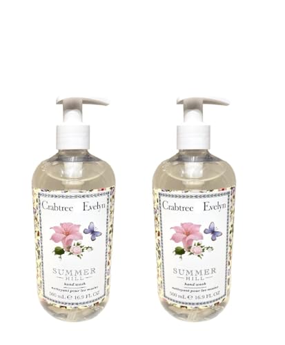 Crabtree & Evelyn Summer Hill Hand Wash 16.9 fl oz (Pack Of 2) (2) image 3