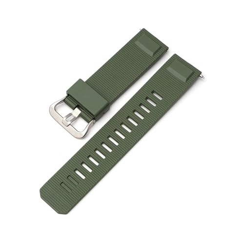 [�����ȓX] TPU�V���R���E�H�b�`�o���h �J�V�I Fit For PROTREK PRW-6900 PRW-6800/3400 �����Y �h�� �X�|�[�c �N�C�b�N�����[�X �X�g���b�v �E�H�b�`�A�N�Z�T���[ 23mm(Green)