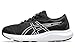 ASICS Kid's Contend 9 Grade School Running Shoes, 5.5, Black/White