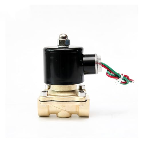 Électrovanne eau gaz pétrole 1/2 NPT 120V vanne solénoïde normalement fermée - 2