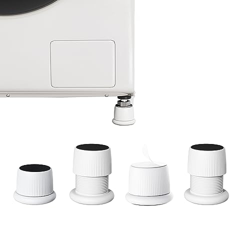 Anti Vibration Pads For Washing Machine, Washer And Dryer Feet Pads,Adjustable Anti-Vibration Pads For Washing Machine,Vibration Isolation Pads, 4pcs