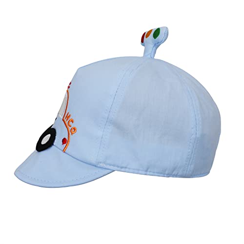 PURFUN Baby Cartoon Car Peak Cap Toddlers Soft Cotton Sun Hats Anti-UV Sun Protection Foldable Beach Cap Visor Hats Headwear3
