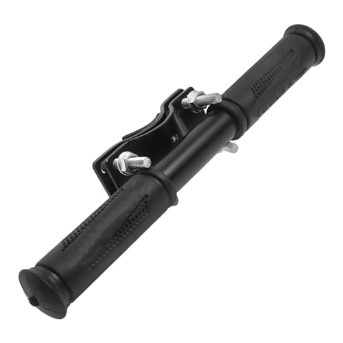 POPETPOP 自転車後部座席用 ハンドルバー 滑り止めテクスチャー付き 頑丈な鉄製マウンテン ロードバイク対応 簡単取り付け 補助グリップ