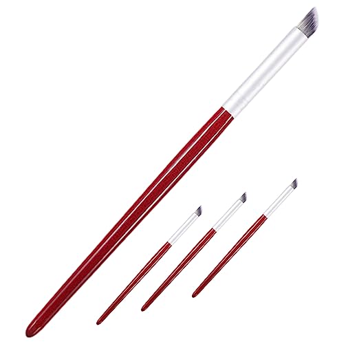 LIFKOME 4Pcs Nail Art Brush Professional Nail Design Tools for Drawing Line Patterns Durable Easy to Use Nail Brushes for Creative Manicure Designs