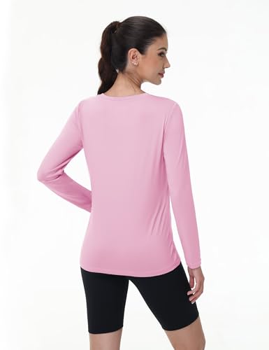 MAGCOMSEN Women's UPF 80+ Workout Shirts Long Sleeve Atheltic T-Shirt Quick Dry Rash Guard Swim Tops3
