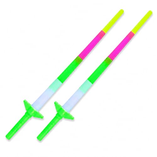 Image of MAPPERZ Sword Design LED Lights, Dark Flashing Sword Stick Light Toys for Kids, LED Talwar Light for Fun, Entertainment, Dancing, Party Boys and Girls Gift (Pack of 2)