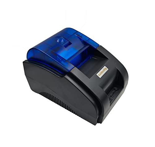 Tomshin Impressora de recibos térmica USB portátil 58 mm Nota Fiscal Suporte para impressão com fio