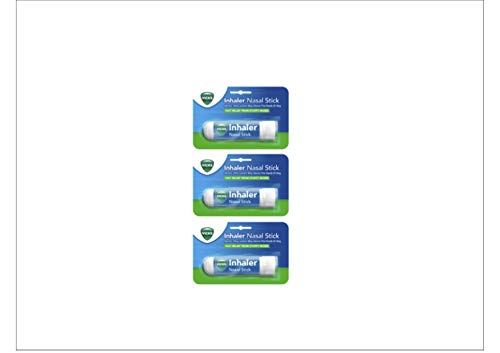 3 x Vicks Inhaler Nasal Stick 0.5ml