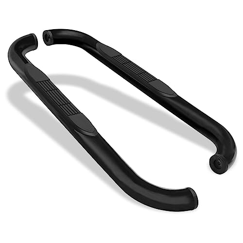 2pcs barras de estribo 3" acero negro para Ford Ranger 98-11