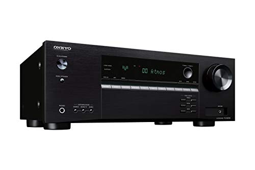 Onkyo TX-SR393(B) 5.2 Kanal AV Receiver (Dolby/DTS:X, AccuEQ, AccuReflex, 4K, Bluetooth, 155...