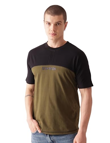Image of Trendy Men's Round Neck T-Shirt Pure Pre Combed Cotton Bio-Washed 3D Print (STM-003)