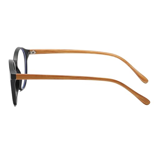 Image of Gleyemor Blue Light Glasses for Men Women, Vintage Round Frame Eyeglasses