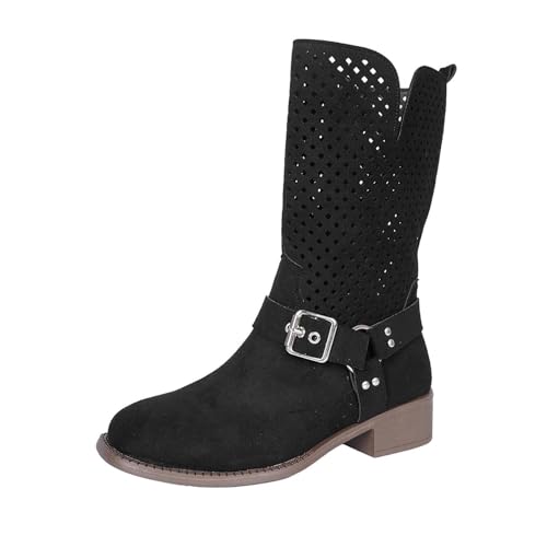 Bottines avec fermeture éclair latérale pour femme pour marcher sans douleur
