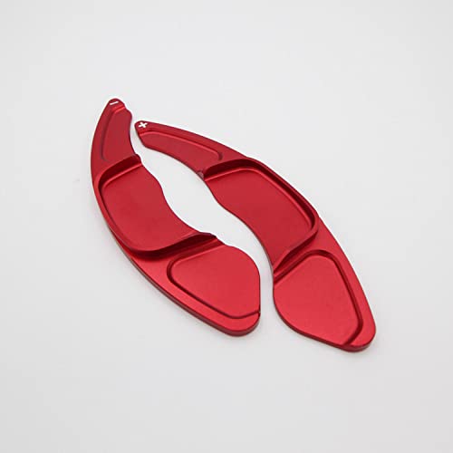 BAWAQAF Paletas de cambio de aluminio con rueda de plata, color negro, rojo, para golf 7 2015 - GTI R MK7 Cover
