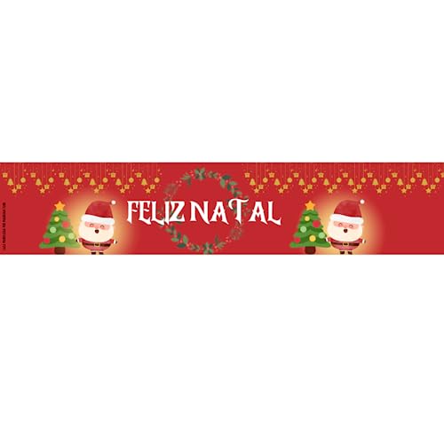 Tubolata 10x10 Tampa Plástica Natal Vermelho 8 Uni