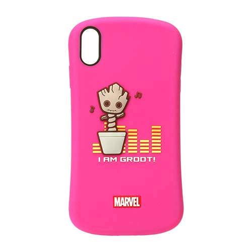 iPhone XS Max用 シリコンケース [グルート] iJacket PG-DCS595GRT