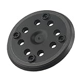 FUBESK Sing Pad PEX 270 A PEX 270 AE Exzenter Ser, 125mm 8 Löcher, Runde Polierscheibe, Schwarz