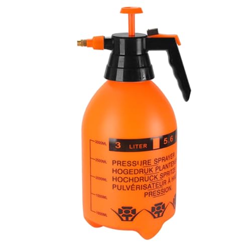 Botella pulverizadora de agua – Pulverizador de jardín de 2L/3L | Pulverizador de jardín de mano con boquilla ajustable | Pulverizador de mano multiusos | Pulverizadores de agua a presión, equipo de