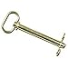 Double HH 3/4" X 6-1/4" Yellow Zinc Plated Hitch Pin