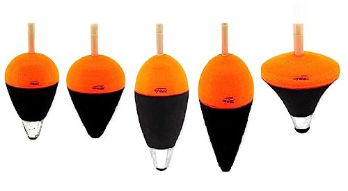 Genérico Boyas y flotadores de Pesca ARTESANALES - (Pack de 2 Unidades) (Modelo G)