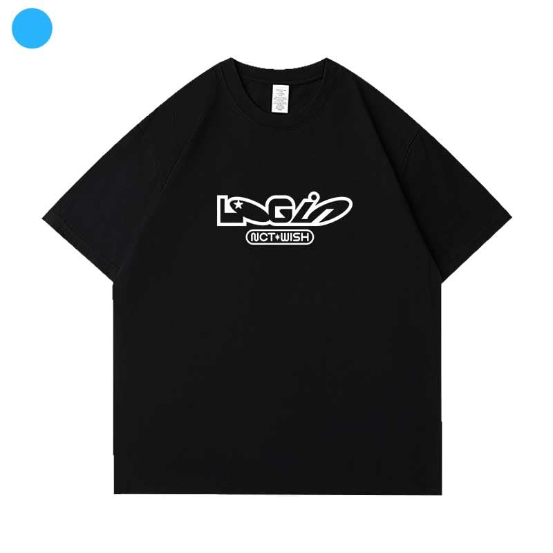 Amazon.co.jp: NCT WISH 2024 ツアー LOGin Tシャツ 応援服 NCT WISH