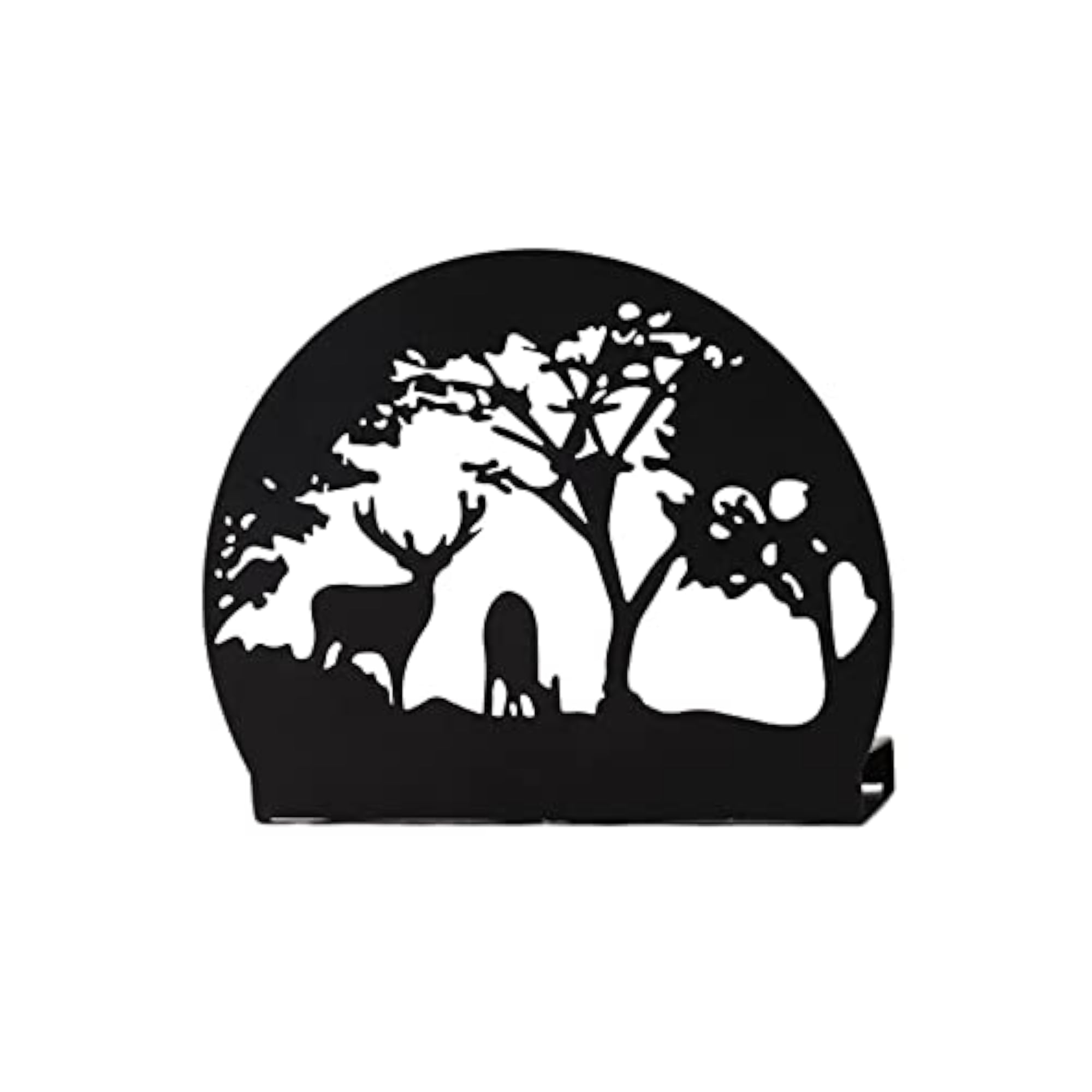 Metal Candle Holders Tree Animals Decorative Candlestick
