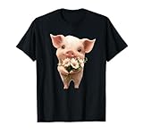 Cute Pig Animal Flower Lovers Apparel
