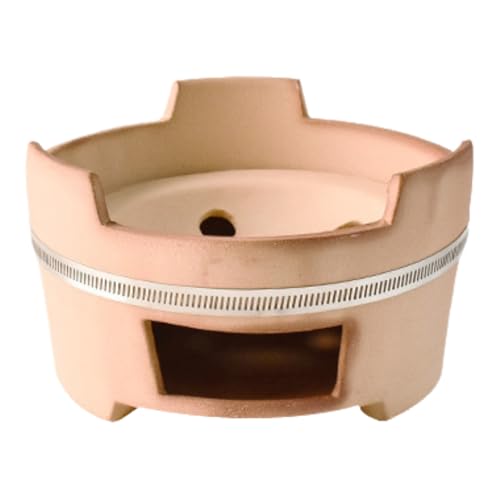 Réchaud à charbon en céramique compact et grand gril multifonctionnel de table - 2