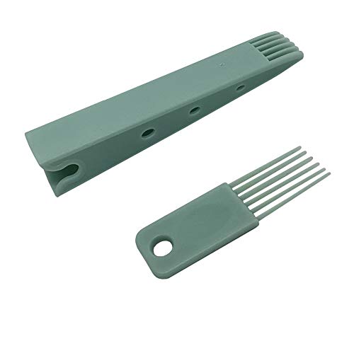 Tesoura de cozinha C/ 5 Lâminas Inox p/Verduras/Hortaliças