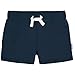 Gerber Baby Boys Toddler 3-Pack Pull-On Knit Shorts, Blues, 0-3 Months