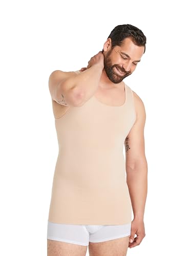 Finn Max Power Herren Shapewear Tank-Top Hautfarbe