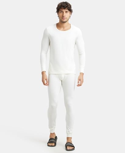 Image of Jockey 2604 Men's Soft Touch Microfiber Elastane Stretch Full Sleeve Thermal Undershirt with Stay Warm Technology