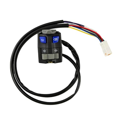 Interrupteur de guidon de moto tout-terrain de rechange pour commodo gauche