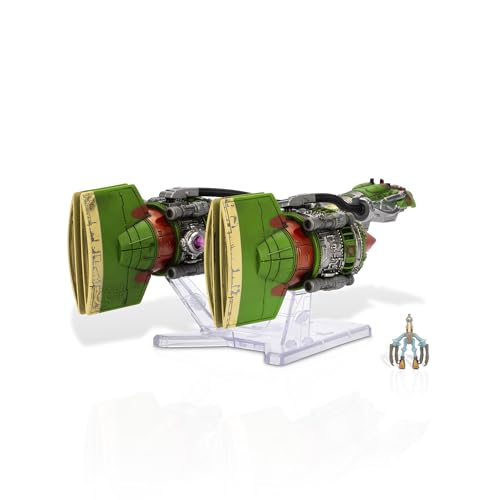 Star Wars™ Micro Galaxy Squadron Boonta Eve Classic - Three 5-Inch Podracer Vehicles with Flight Stands and Micro Figure Accessories - Image 5