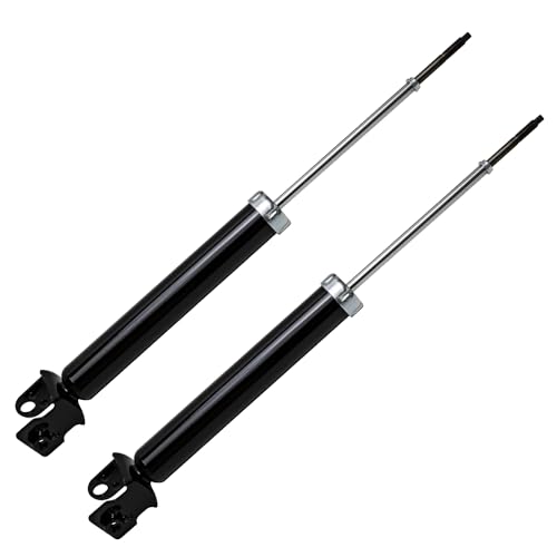 Image of Detroit Axle - Rear 2pc Shocks for 03-06 Infiniti G35, 2 Shock Absorbers Assembly 2003 2004 2005 2006 Replacement