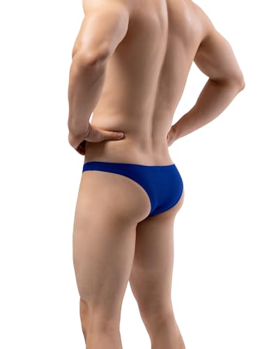 Men's Cheeky Briefs Sexy Low Rise Soft Bikini Stretch Bikini Panties3