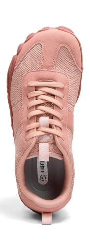 Image of UBFEN Womens Barefoot Shoes Mens Wide Toe Box Zero Drop Minimalist Sneakers | Laces Up, Lightweight, Breathable, Comfortable, Suitable for Walking, Travel, Light Hiking, Trail Running, Tennis, Daily Wear