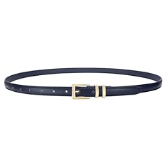 Navy Bright Gold Buckle