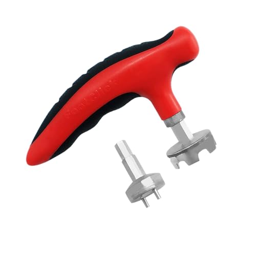 Llave para tacos de golf extractor de clavos portátil herramienta de ajuste manual 6