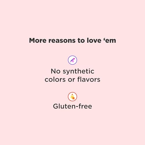 OLLY Kid's Wellmune/Acerola Cherry/Elderberry and Zinc/Cherry Berry Mighty Immunity Gummy Supplements -50 Count